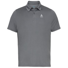 Odlo Wander-/Freizeit Polo Cardada (100% Polyester, hoher Tragekomfort) grau Herren